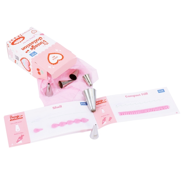 Vintage Cake Piping Set of 6